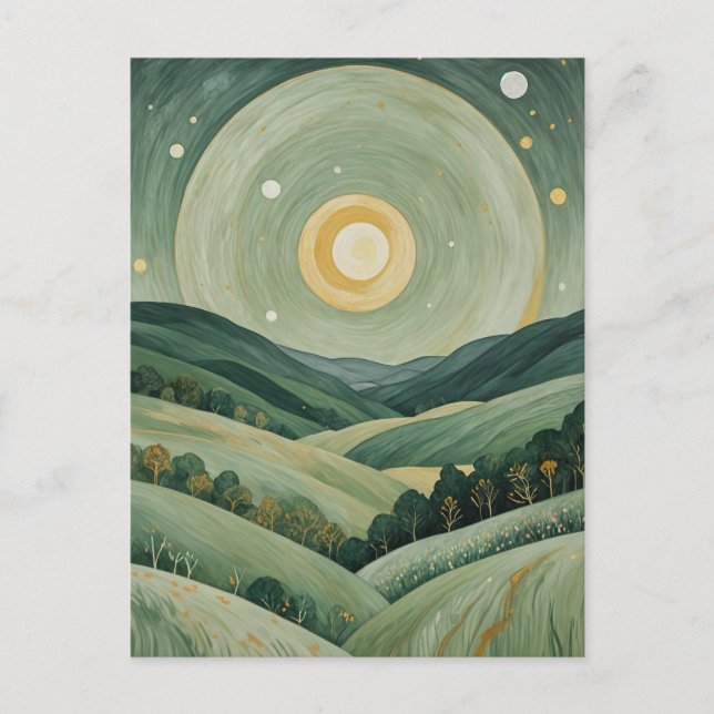 Lunar Lullaby Postkarte (Vorderseite)