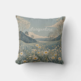 Lunar Meadow Personalisiert Kissen