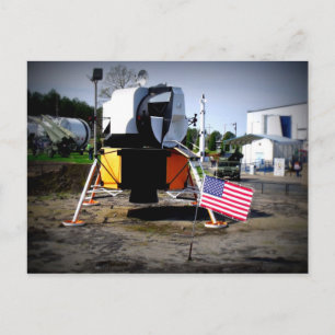 Lunar-Modul Postkarte