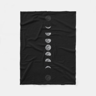 Lunar Moon Phases Celestial Fleecedecke