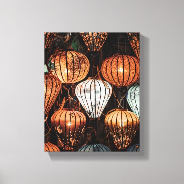 Lunar New Year Lantern Leinwanddruck (Vorderseite)