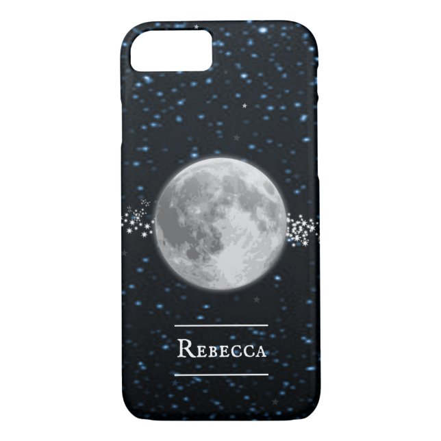 Lunar Personalisiert Case-Mate iPhone Case (Rückseite)