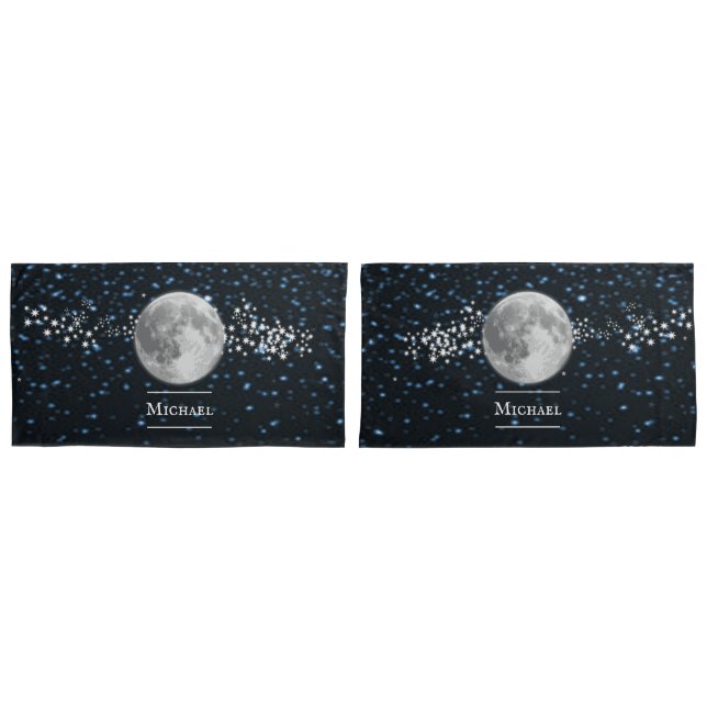 Lunar Personalisiert Pillow Case Kissenbezug (Vorderseite-Set)