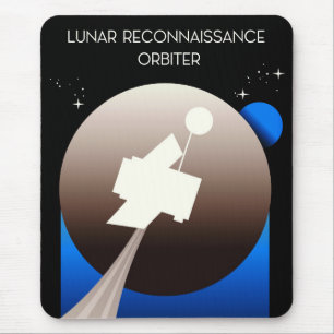 Lunar Reconnaissance Orbiter Weltraumkunst Mousepad