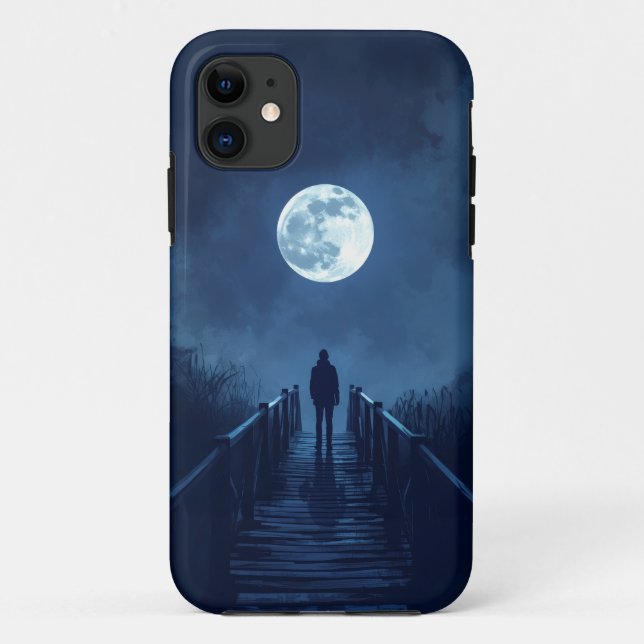 Lunar Reflection Mobile Case (Rückseite)