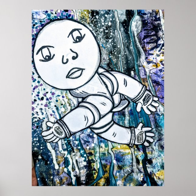 Lunar Splash Poster (Vorne)