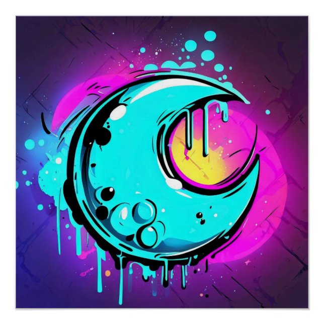 Lunar Tropfen Poster (Vorderseite)