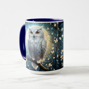Lunar Vigil: Die weiße Schneeauschale Tasse