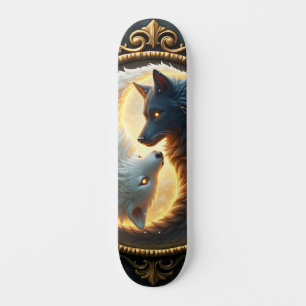 Lunarer Ausgleich – Wo Schatten das Licht umarmen. Skateboard