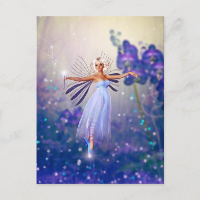 Lunaria, die Twilight Fairy Postkarte (Vorderseite)