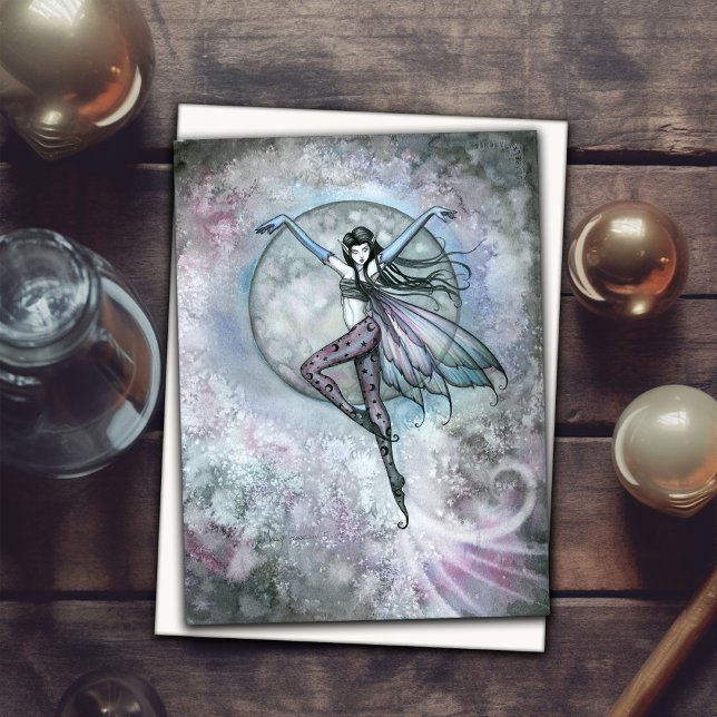 Luna's Ascent Fairy Art von Molly Harrison Karte (Von Creator hochgeladen)