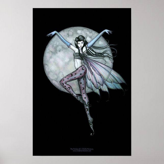 Lunas aufregendes Gothic Fairy Poster (Vorne)