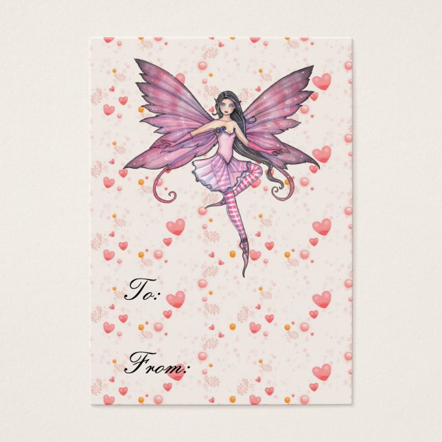 Luna's Dance Fairy Tags cadeaux (Devant)