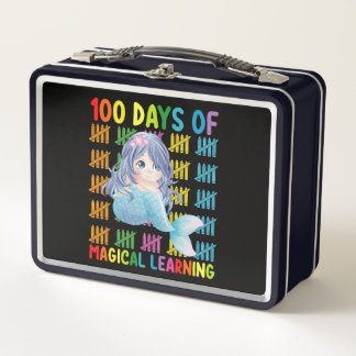 Lunch Box 100 jours d'apprentissage magique École de sirène