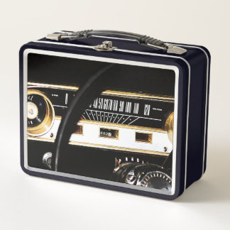 Lunch Box 1965 Classic Car Dashboard