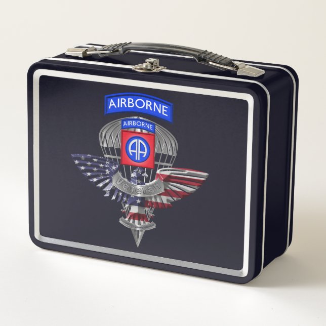 Lunch Box 82e division aéroportée boîte noire Eagle (Devant)