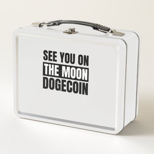Lunch Box A bientôt sur la dogecoin de la lune (Devant)