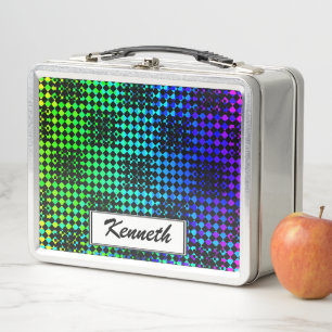 Lunch Box à damiers Twist par Kenneth Yoncich