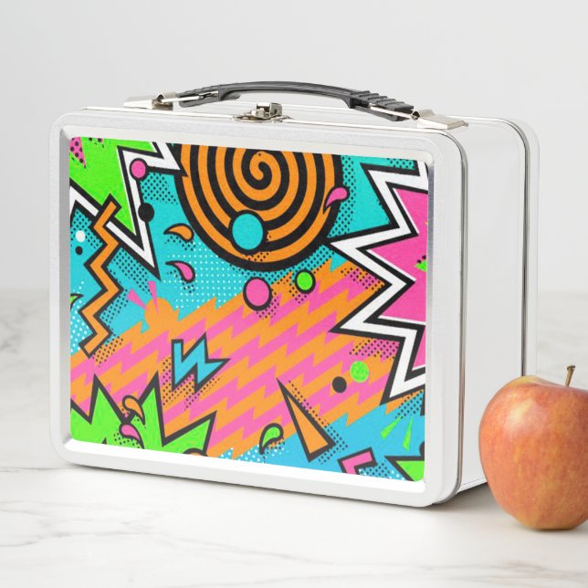 Lunch Box Abstrait (En situation)
