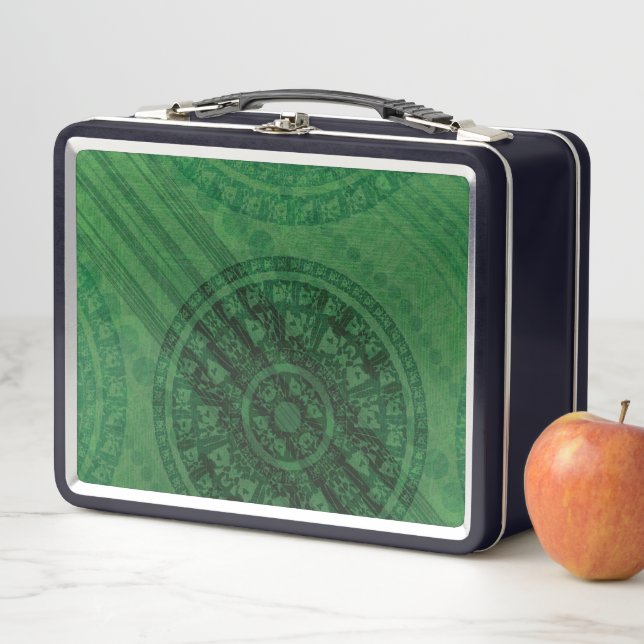 Lunch Box Acceptation | Médaillons de méditation verte (En situation)