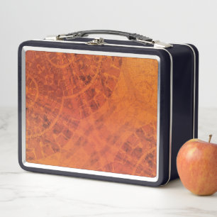 Lunch Box Acceptation   Médaillons de saumons rouges orange 