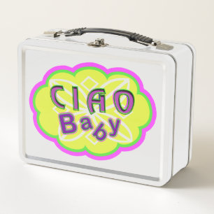 Lunch Box Adorablement mignon "CIAO BABY"