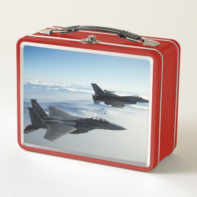 Lunch Box Aéronefs de combat (Devant)