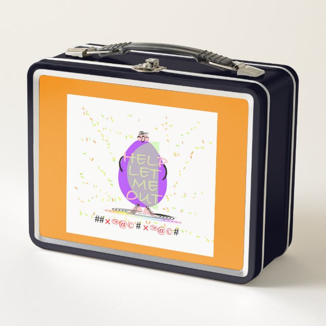 Lunch Box Aidez-moi à sortir (Devant)