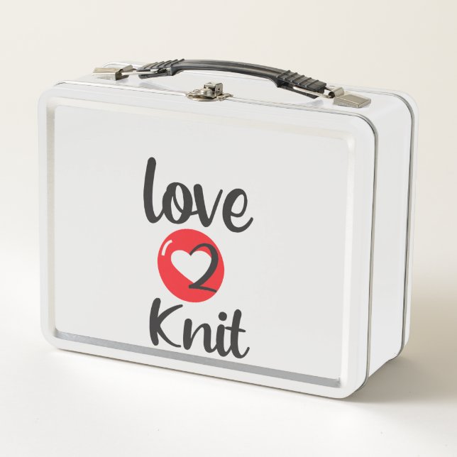 Lunch Box Aimer à Knit (Devant)