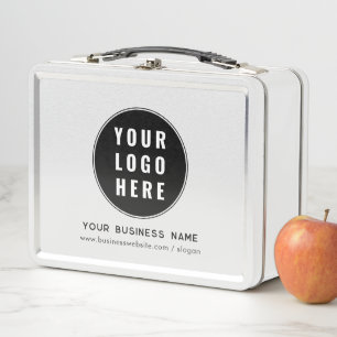 Lunch Box Ajouter un logo d'entreprise et un site Web Custom