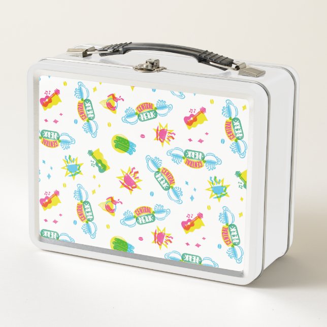 Lunch Box AMIS™ | Central Perk Neon Motif (Devant)