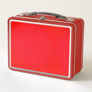 Lunch Box Amusant arrière - plan de fraise