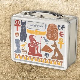 Lunch Box Ancienne Egypte Collage de graphismes égyptiens
