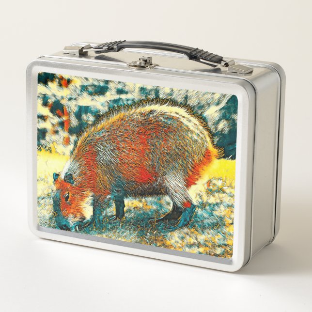 Lunch Box AnimalArt_Capybara_001 (Devant)
