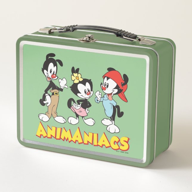 Lunch Box Animaniacs | Yakko, Dot et Wakko debout (Devant)