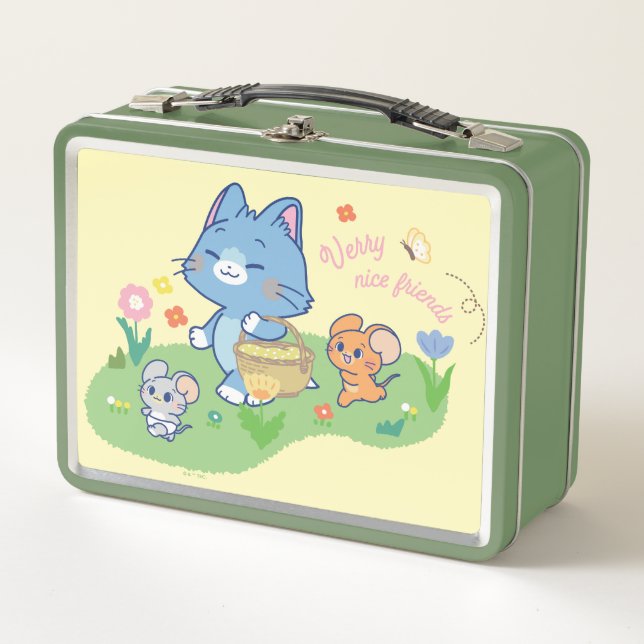 Lunch Box Anime Tom, Jerry et Tuffy Picnic (Devant)