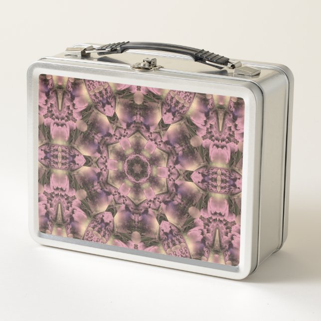 Lunch Box Antiquité rose victorienne (Devant)