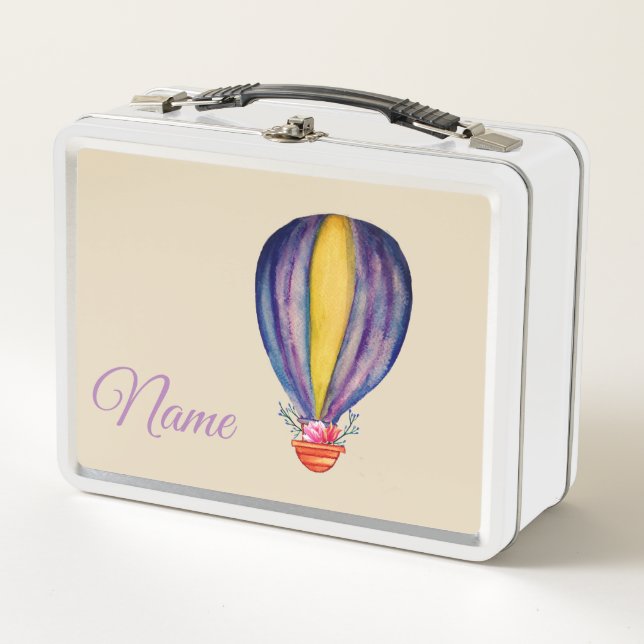 Lunch Box Aquarelle à air chaud (Devant)