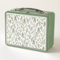 Aquarelle Eucalyptus Motif Feuille
