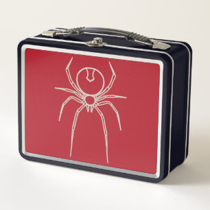 Lunch Box Araignée - Rouge de sang et Blanc d'os