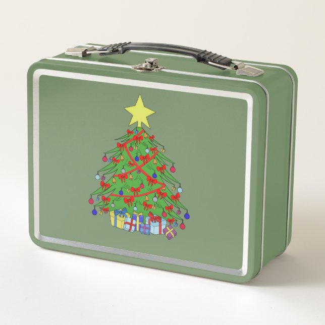 Lunch Box Arbre de Noël (Devant)