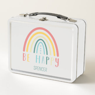 Lunch Box Arc-en-ciel Bohème Pastel Bonheur