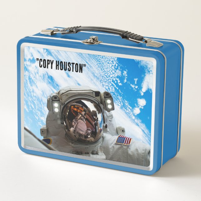 Lunch Box Astronaute dans l'espace (Devant)