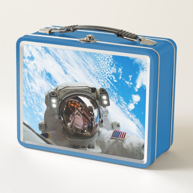 Lunch Box Astronaute dans l'espace (Devant)