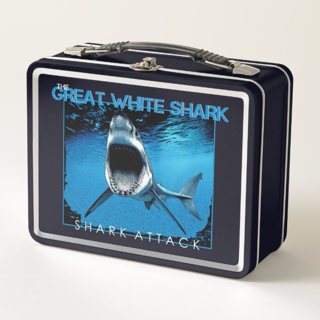 Lunch Box Attaque de requins (Devant)