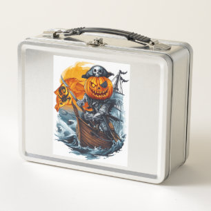 Lunch Box Aventure du pirate citrouille