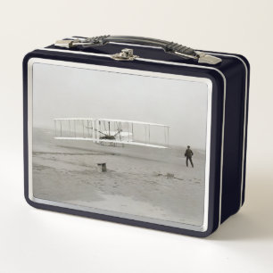Lunch Box Avion des frères Wright Premier vol en avion Aviat