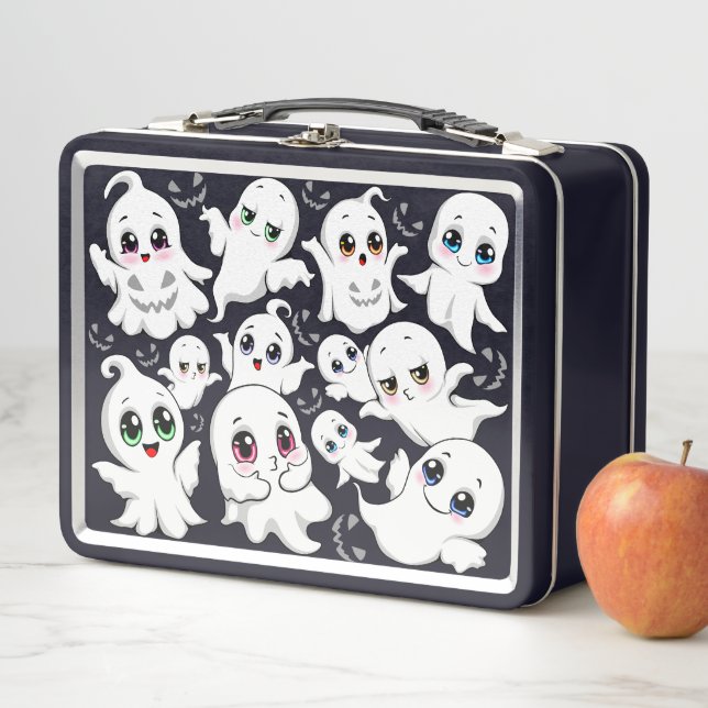 Lunch Box Baby Ghosts Éffrayant mignon Halloween humeur (En situation)