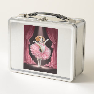 Lunch Box Ballerine Beagle � Danse de chien drôle