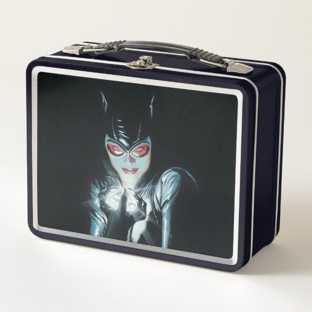 Lunch Box Batman Catwoman Faces of Evil Cover Illustration (Devant)